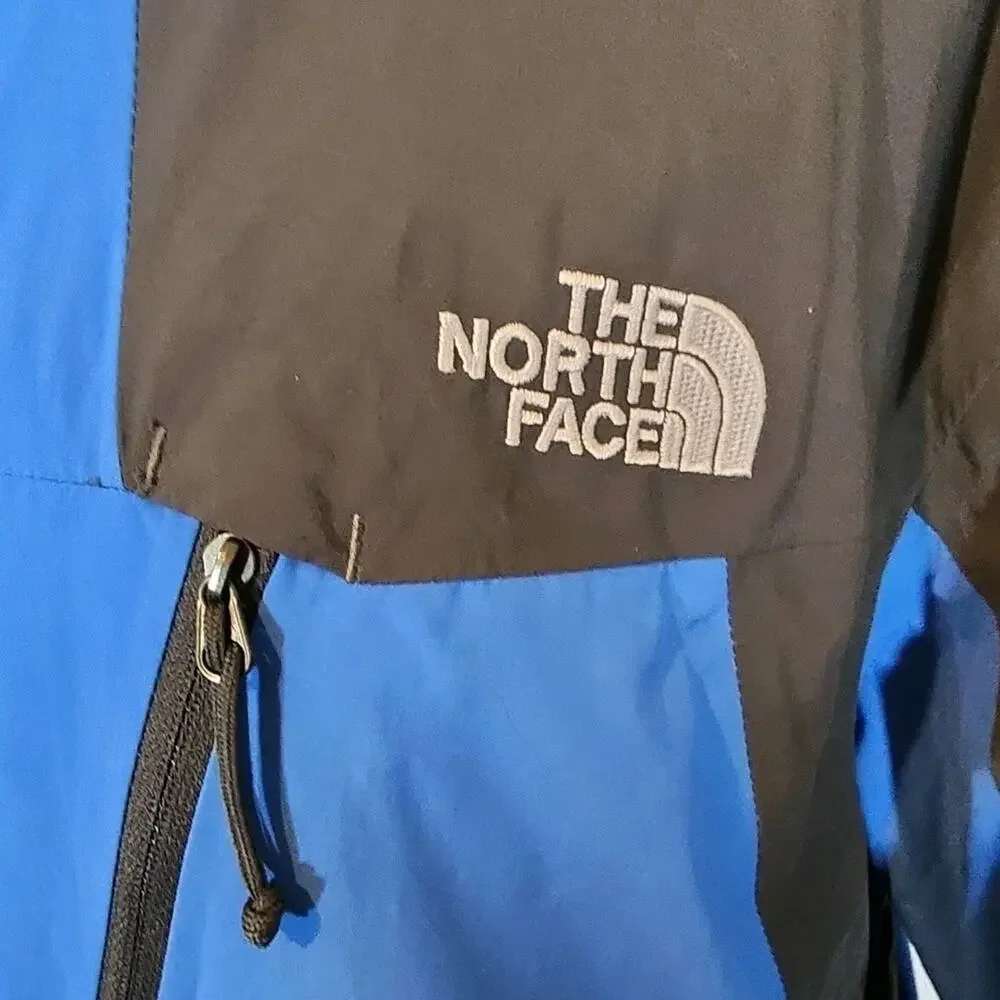 The North Face Inlux Hyvent Insulated Hooded Jacket Men's Size XL Blue & Black